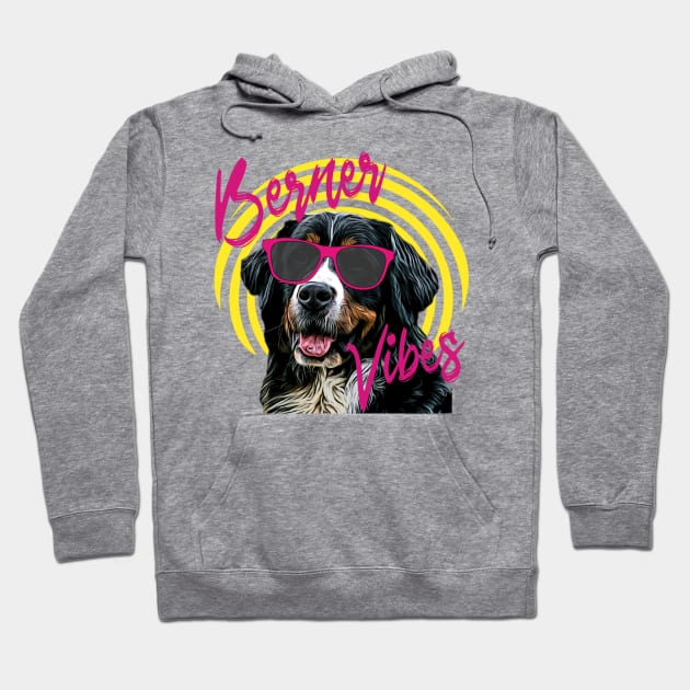 Bernese mountain dog Hoodie by Bernesemountaindogstuff